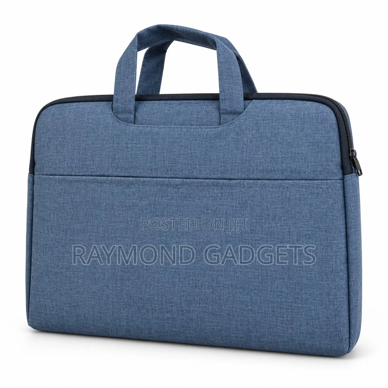 Generic 15.6-Inch Laptop Carrying Bag With Handle & Front Pocket Grey