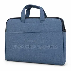 Generic 15.6-Inch Laptop Carrying Bag With Handle & Front Pocket Grey