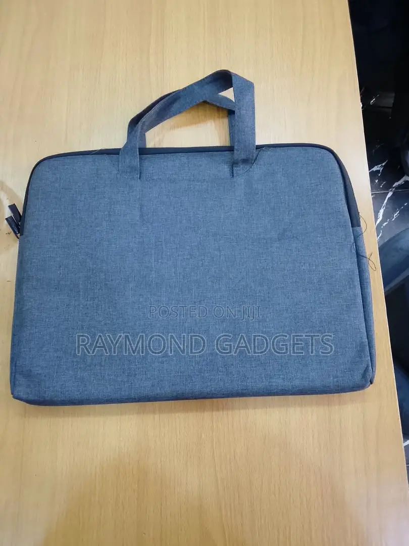 Generic 15.6-Inch Laptop Carrying Bag With Handle & Front Pocket Grey