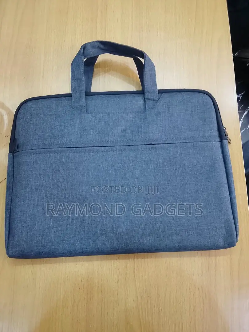 Generic 15.6-Inch Laptop Carrying Bag With Handle & Front Pocket Grey