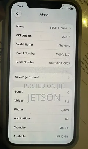 Apple iPhone 12 128 GB White