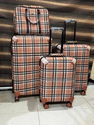 Burberry Traveling Luggage Boxy