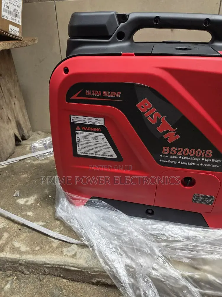Powerful 3.5KVA Bison BS2000iS Silent Generator