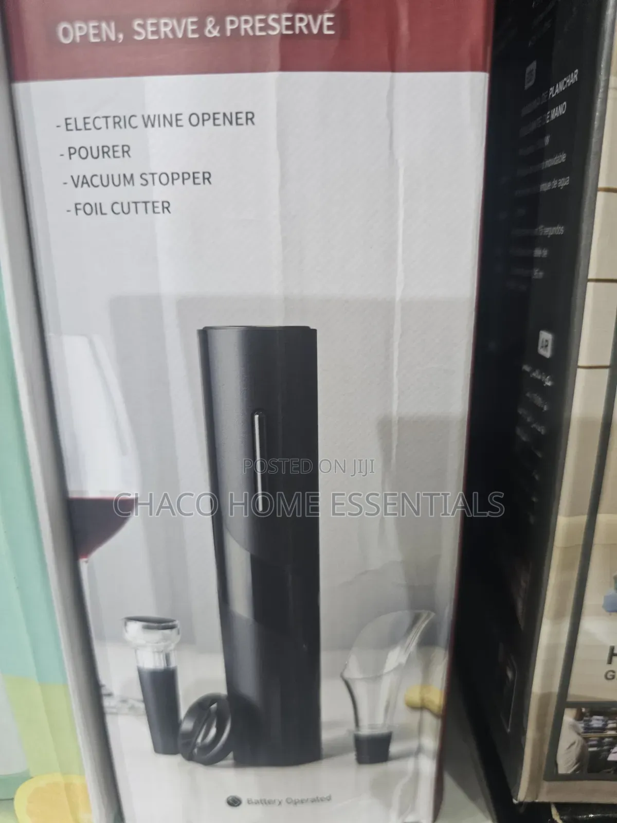 4-in-1 Electric Wine Opener