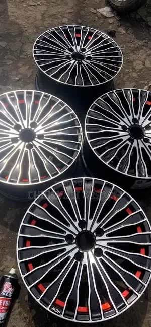 18 Inches Quality Alloy Rims Black and Silver