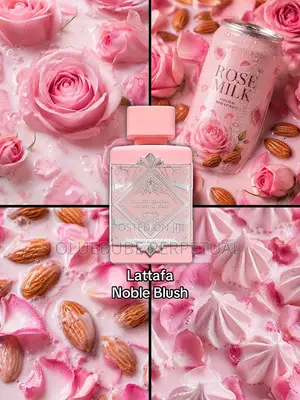 Lattafa Noble Blush 100ml - Sweet Rose Milk for Ladies