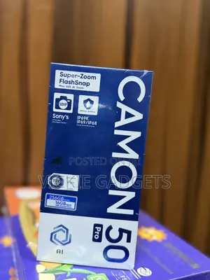 New Tecno Camon 50 Pro 256 GB