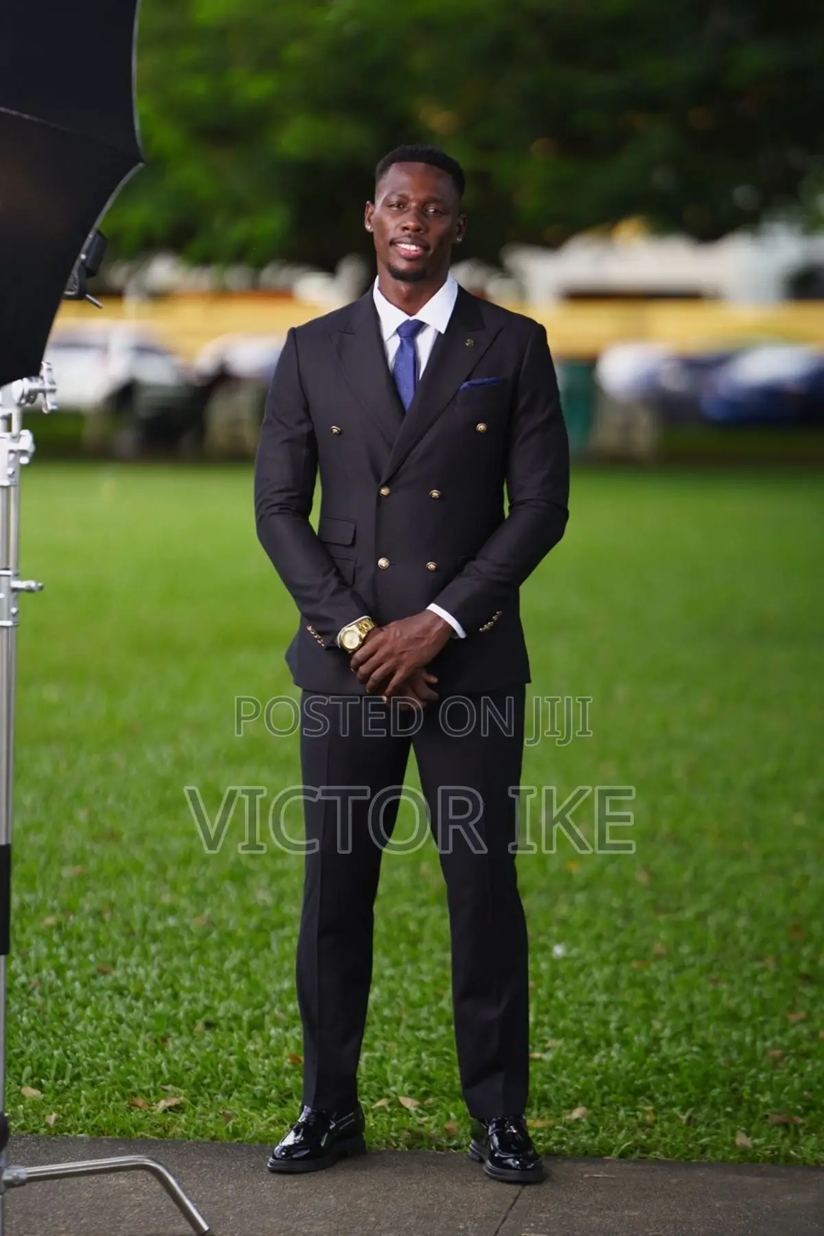 Double Breasted Corporate Suit