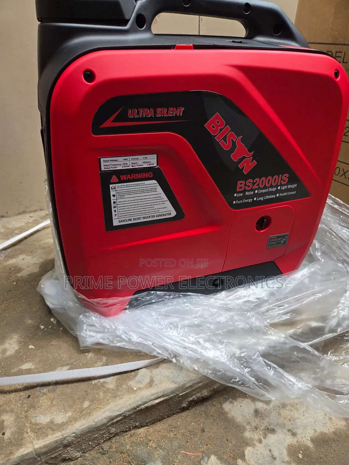 Bison BS2000iS Ultra Silent Generator for Small Businesses