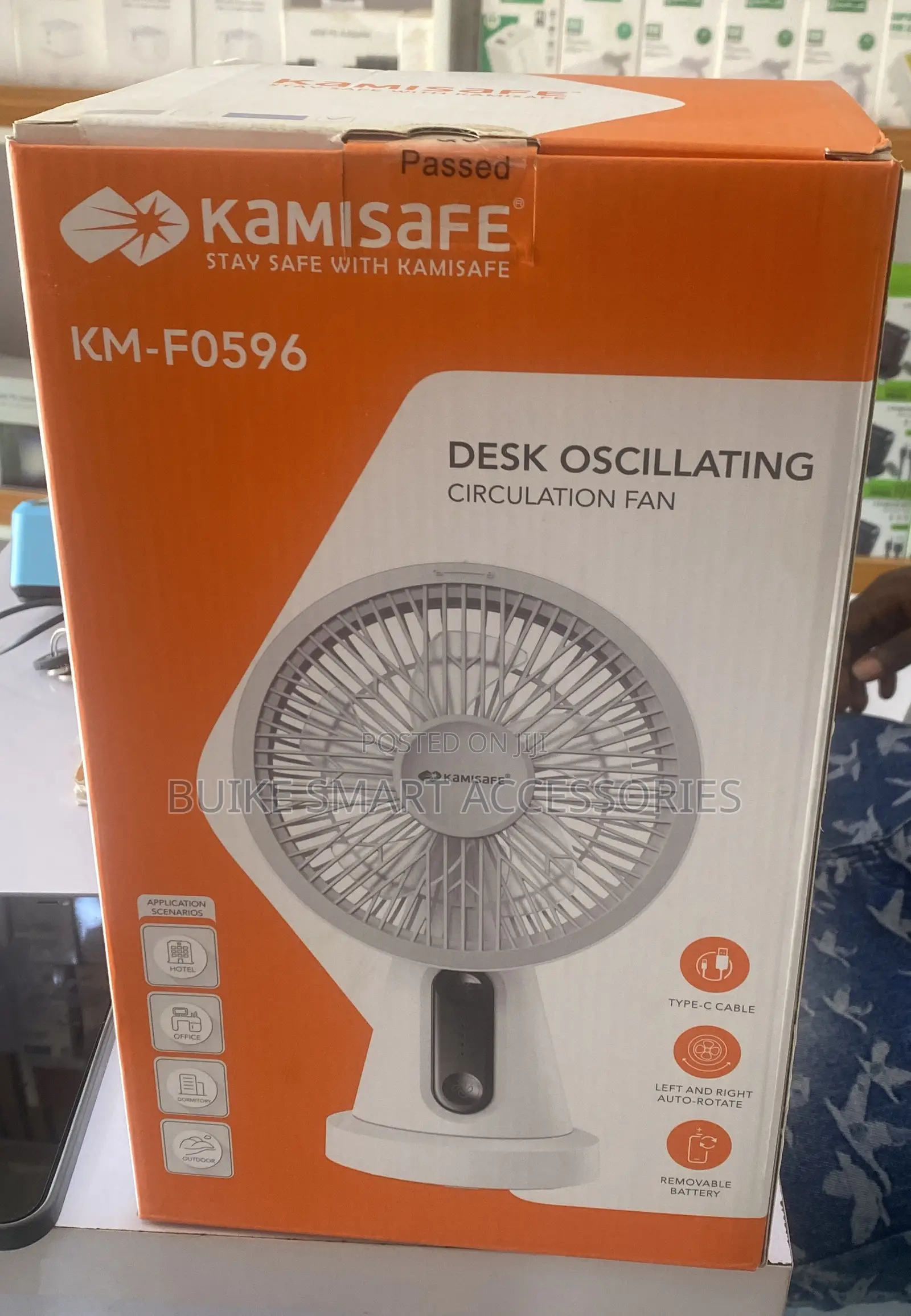 KM-FO596 Deck Oscillating Circulation Fan