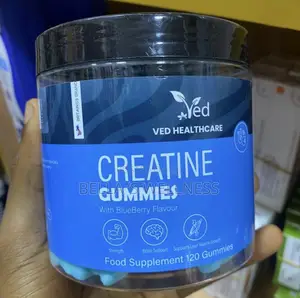 Ved Healthcare Creatine Gummies 1000mg With Blueberry Flavour