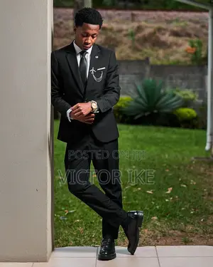 2piece Black Suit