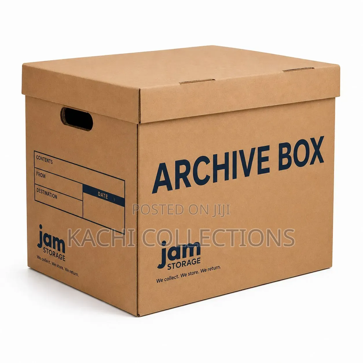 Archive Box Strong and Thick Handles