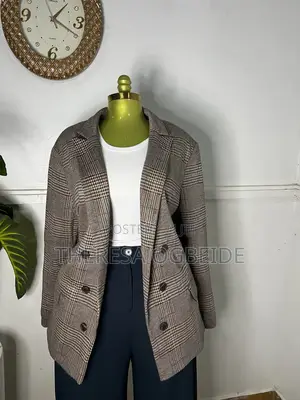 Checkered Blazer