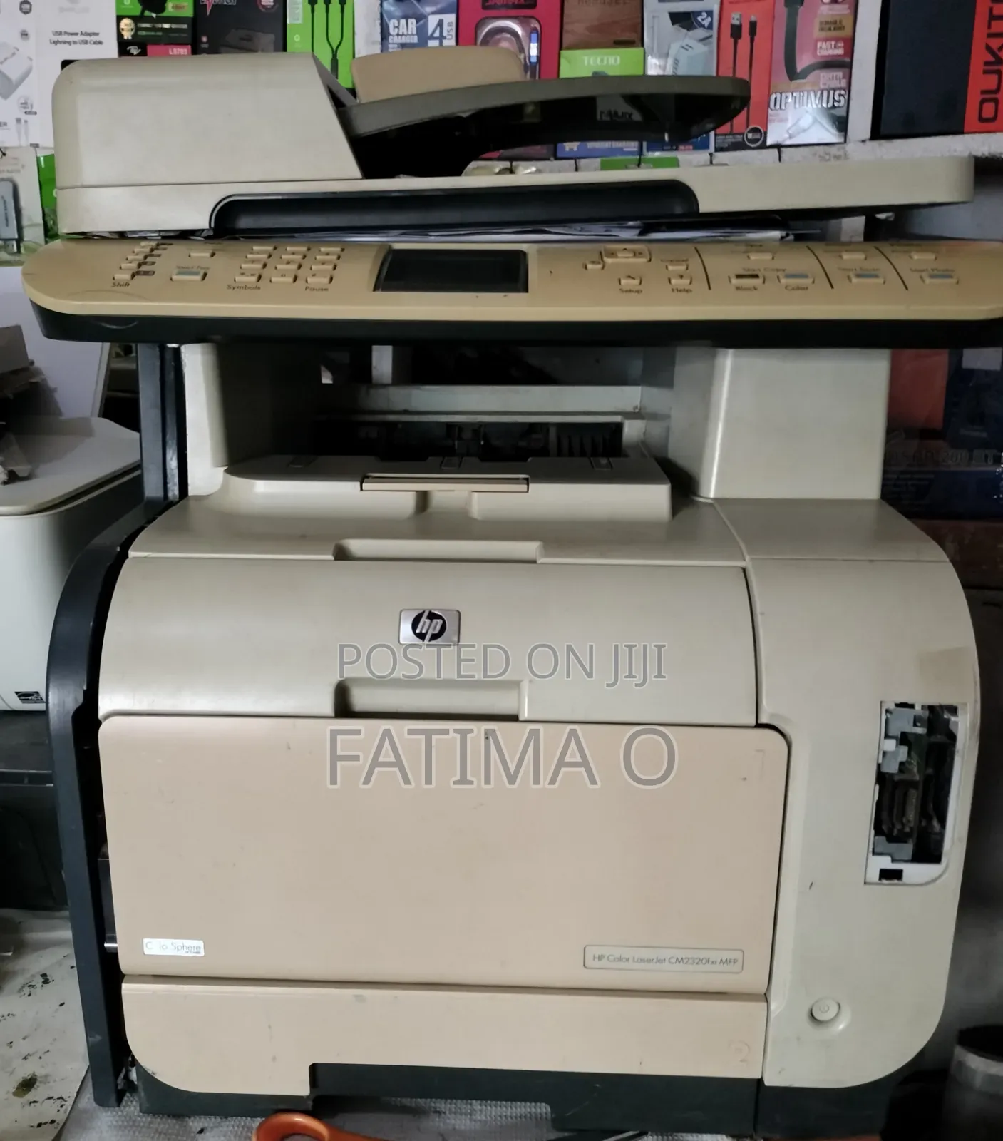 HP Printer Color Laserjet Cm2320- For Part (Scanner Issue)