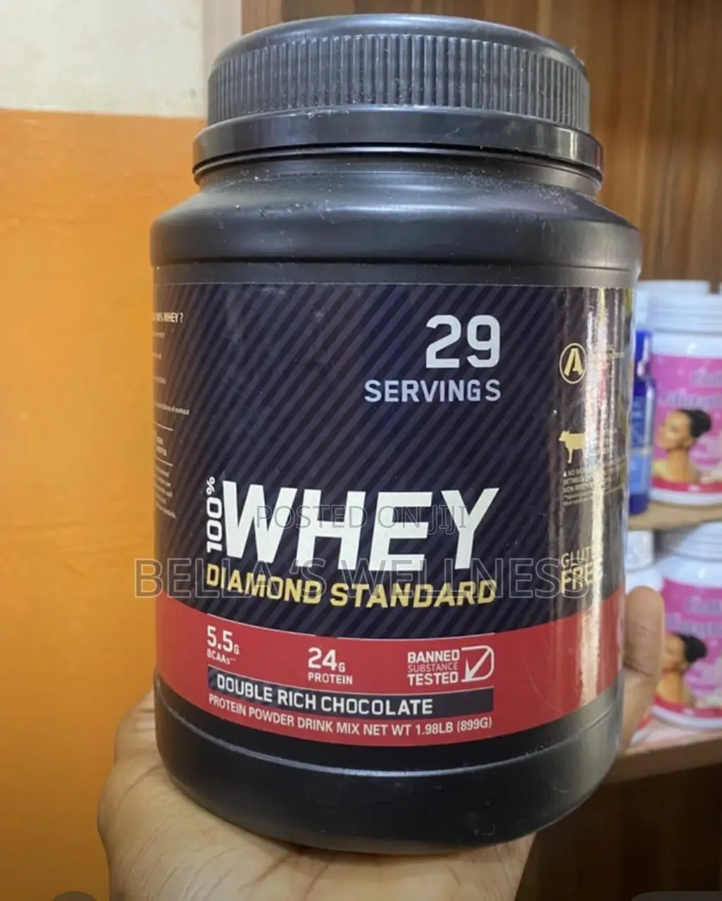 100% Whey Diamond Standard 899g