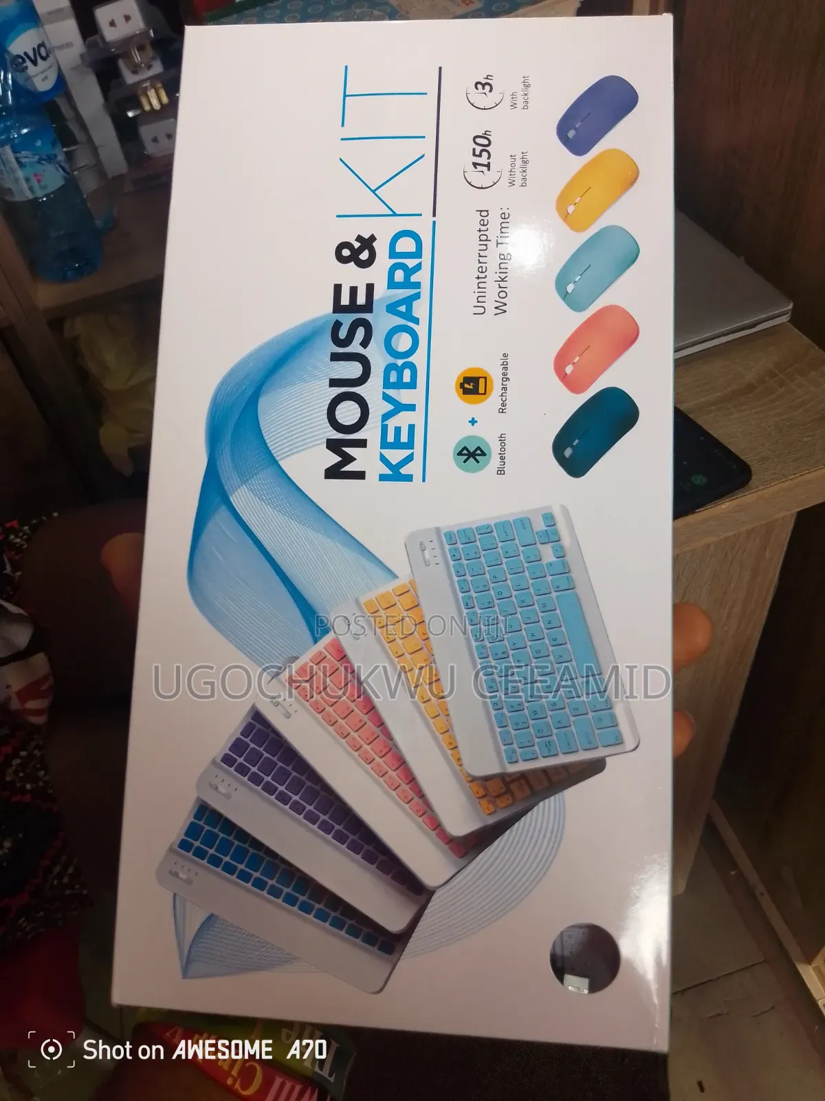 Kit Wireless Keyboard and Mouse