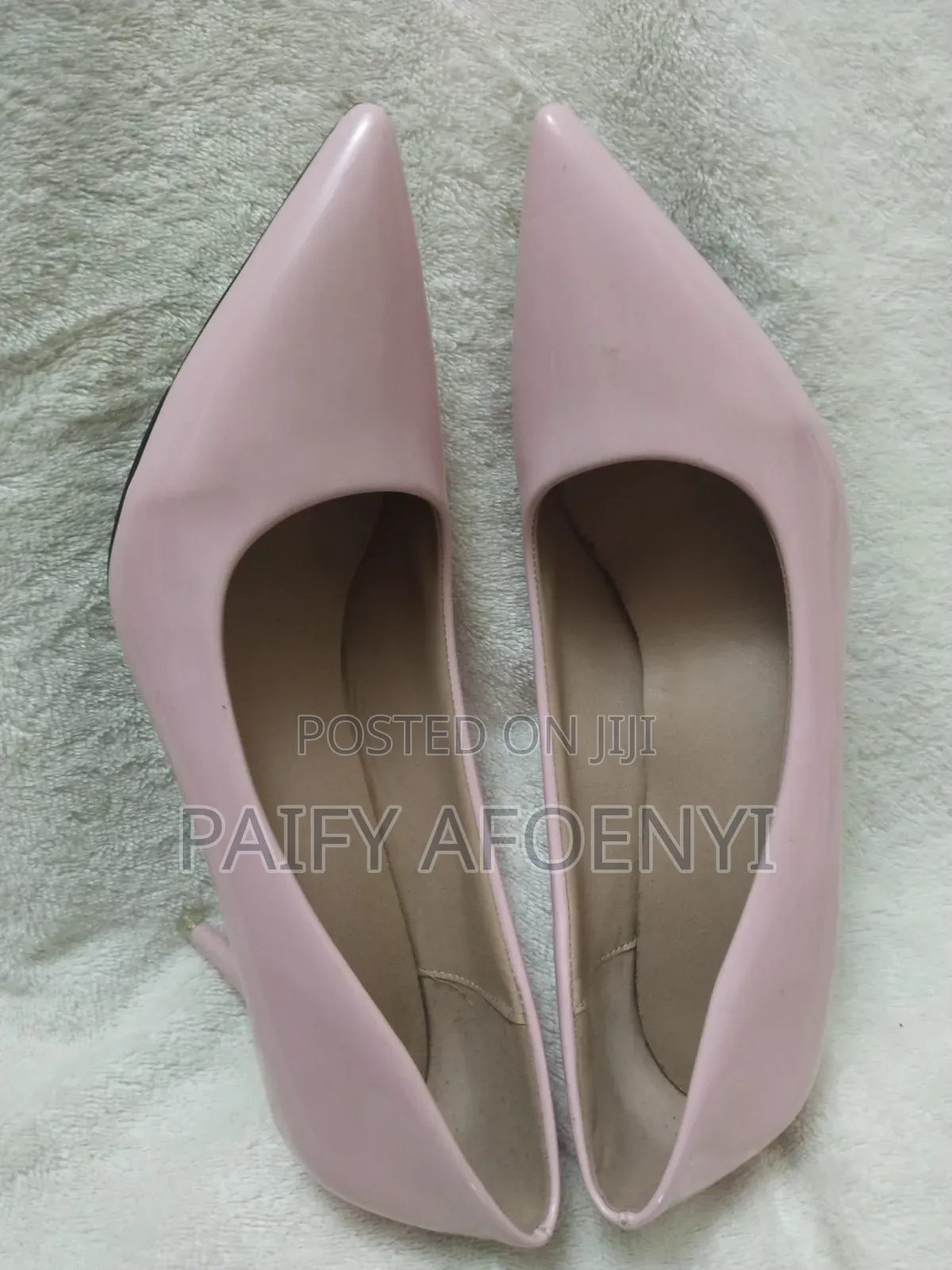 Blush Pink Pointed Toe Heel