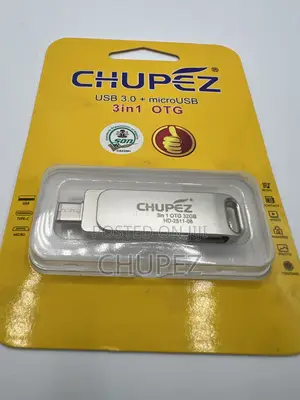 Chupez 32GB USB 3.0 Multi-Connector OTG Flash Drive - Sealed