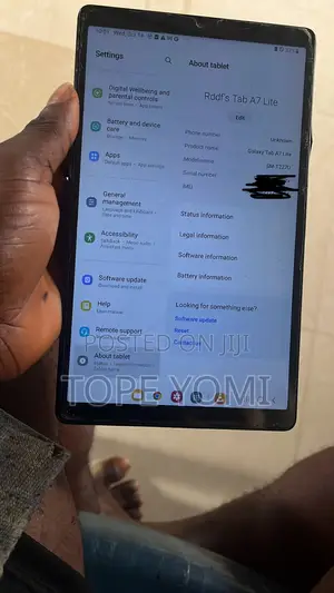 Samsung Galaxy Tab A7 Lite 32 GB Black