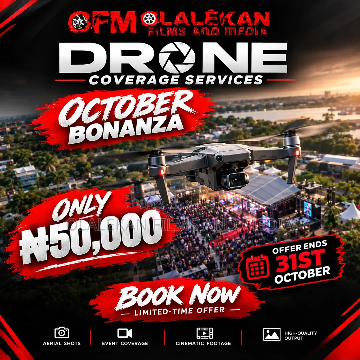 Bonanza Drone Coverage