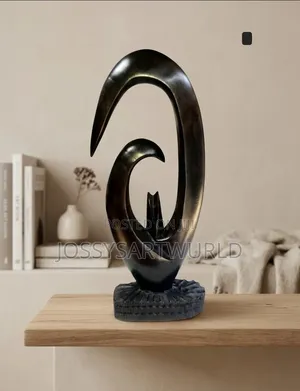 Premium Handmade Wooden Art - Family Unity Sculpture