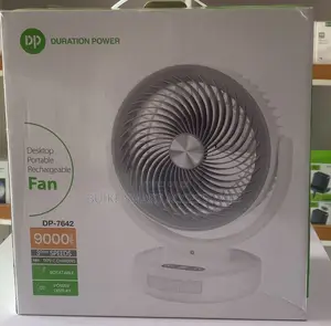 DP Destop Portable Rechargeable Fan