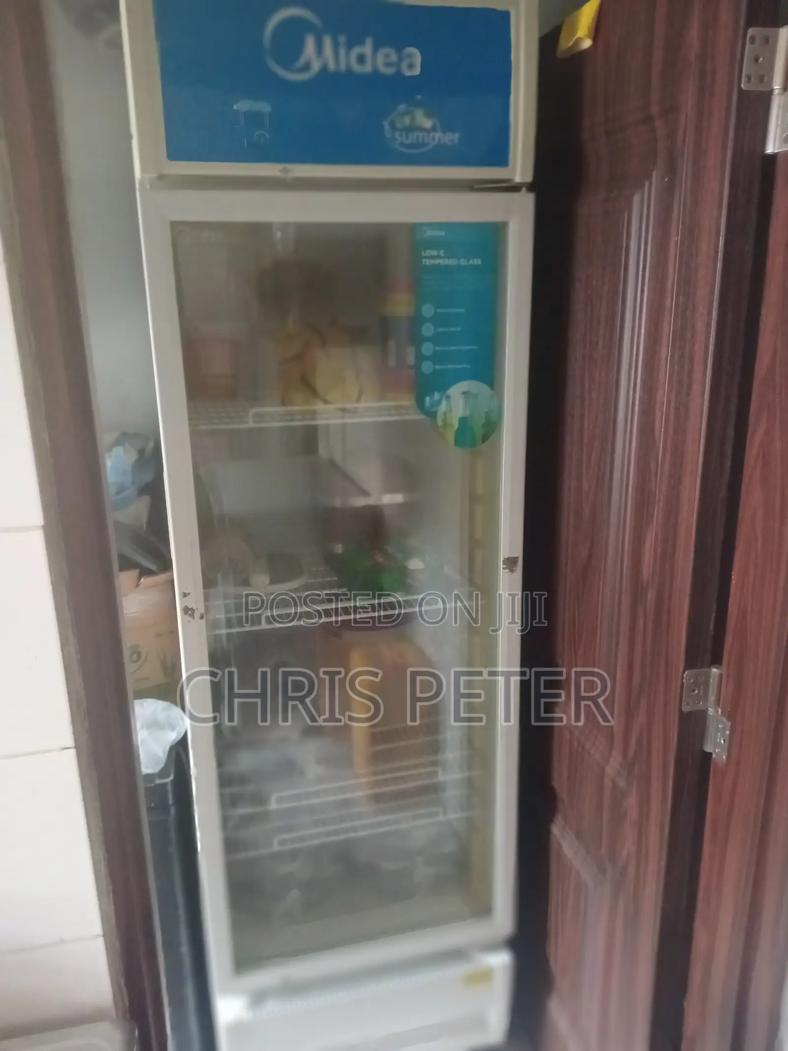 Midea Standing Clear Frigde