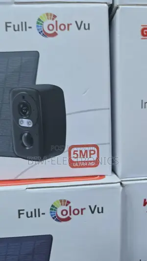 Wifi Camera With Solar Powered