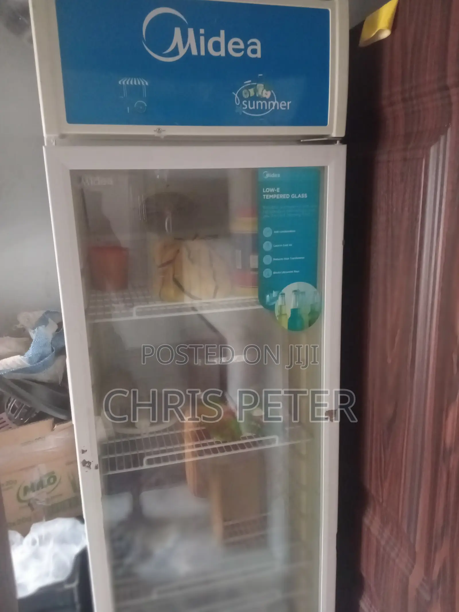 Midea Standing Clear Frigde