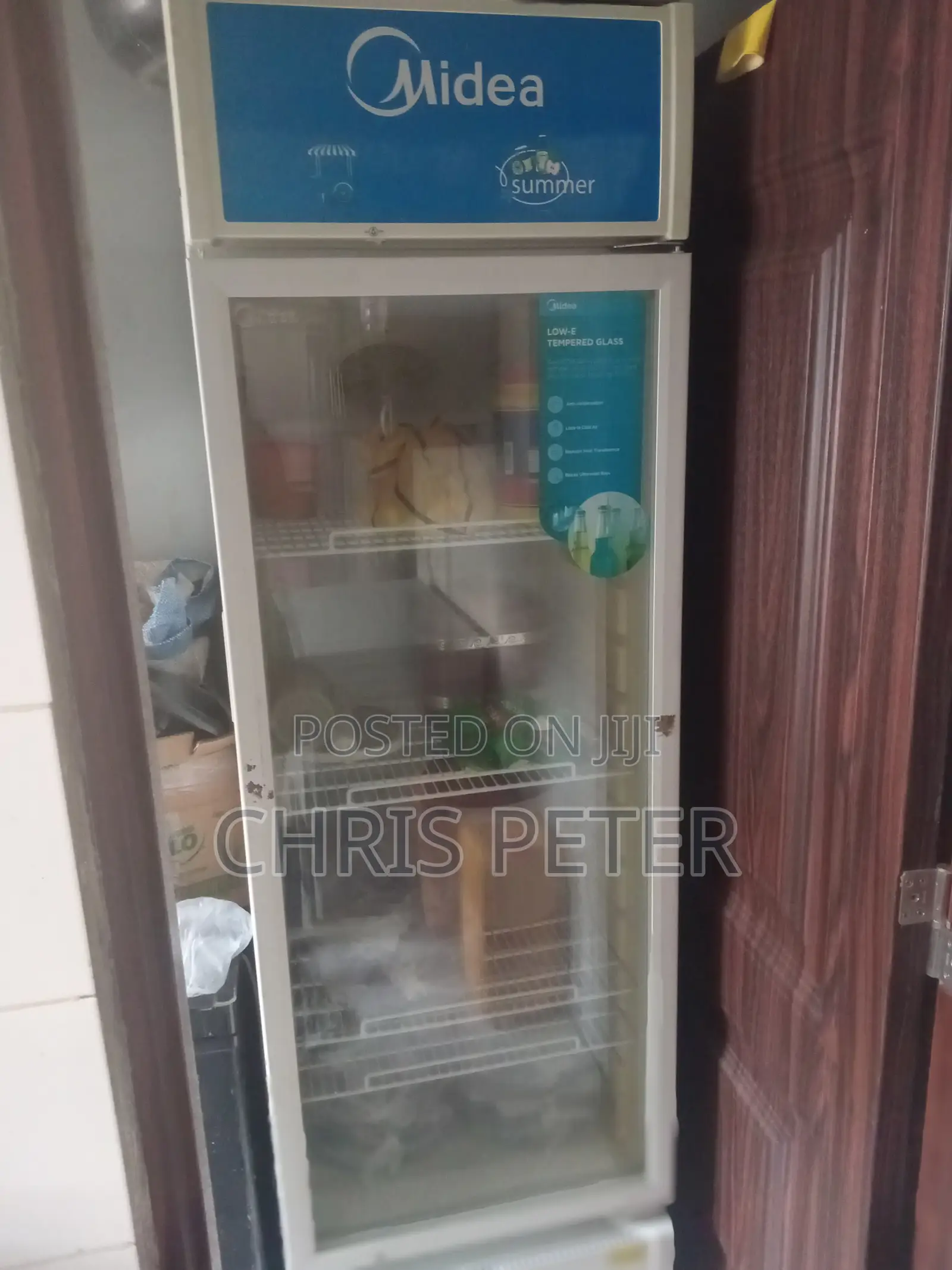 Midea Standing Clear Frigde