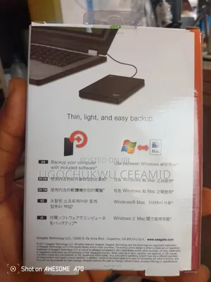 Seagate External Backup Plus