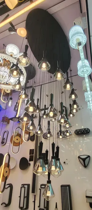 Modern Multi-Drop Teardrop or Raindrop LED Cluster Chandelier