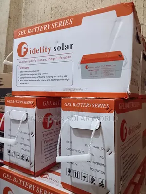 FIDELITY Solar Gel Battery 175ah 12v
