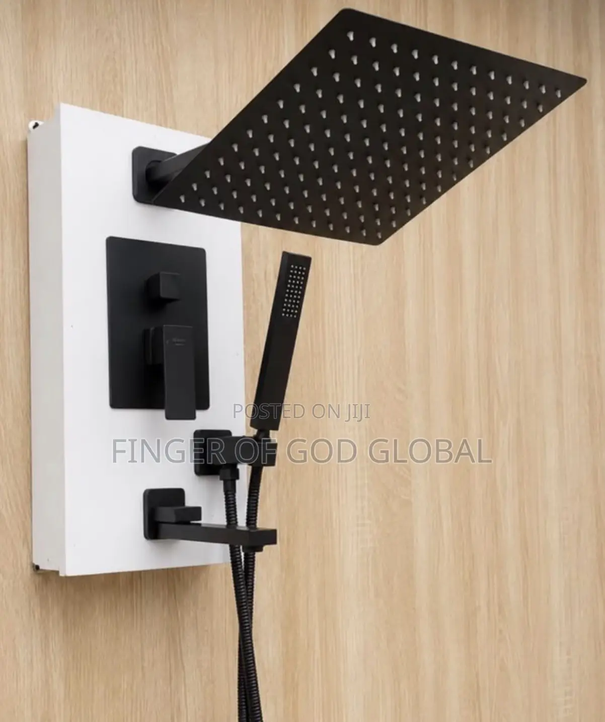 Matt Black 5 Ways Condict Shower