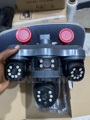 T33 Triple-Lens PTZ Solar CCTV Camera