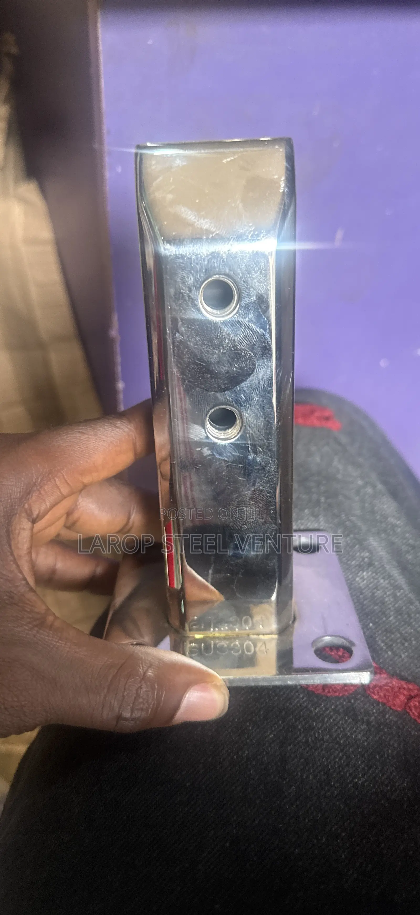 Silver Glass Stand 160mm