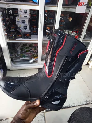 Long Motorcycle Riding Boots