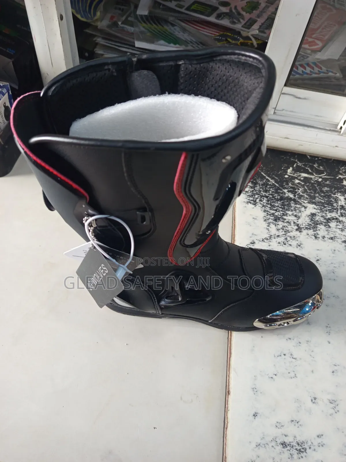 Long Motorcycle Riding Boots