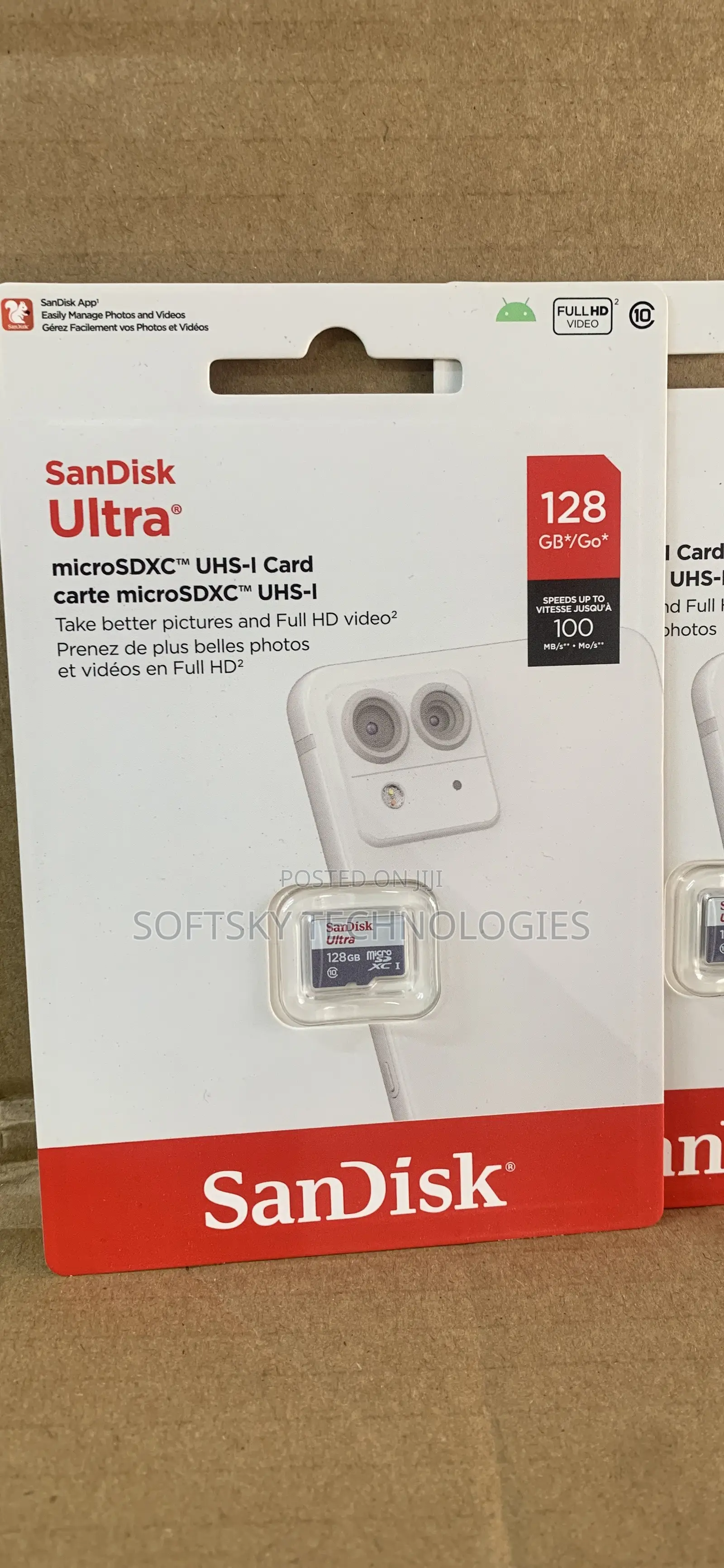 Sandisk Ultra 128gb Micor Sd