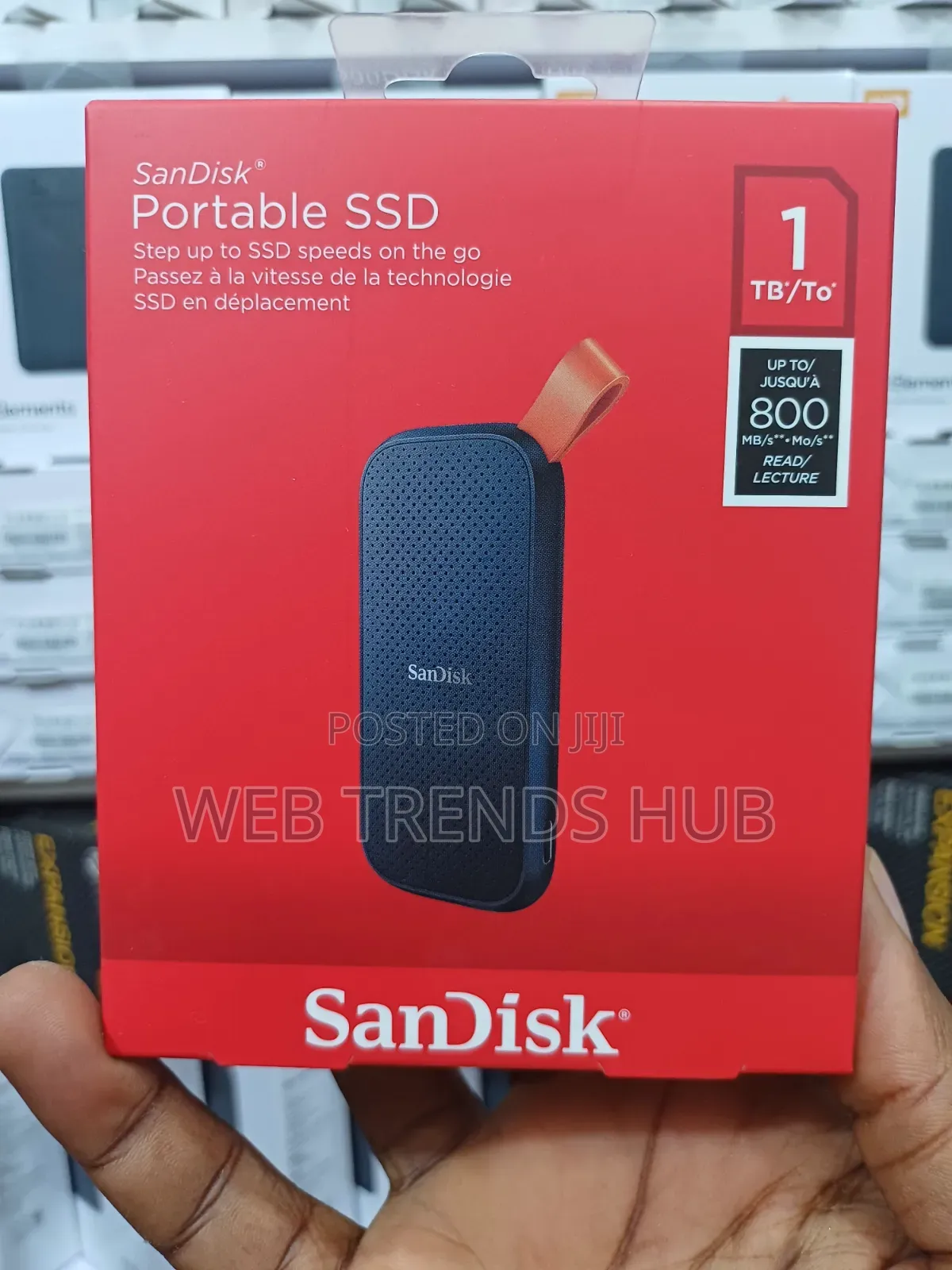 Brand New SanDisk 1TB Portable External SSD - Up to 800mb/S