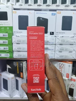 Brand New SanDisk 1TB Portable External SSD - Up to 800mb/S