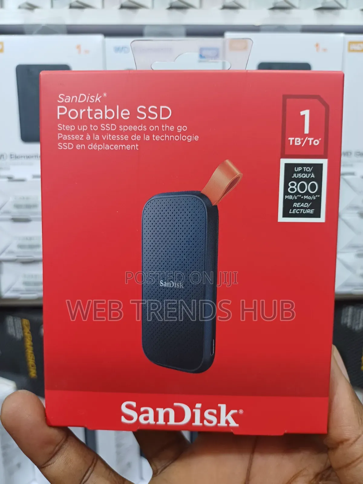 Brand New SanDisk 1TB Portable External SSD - Up to 800mb/S