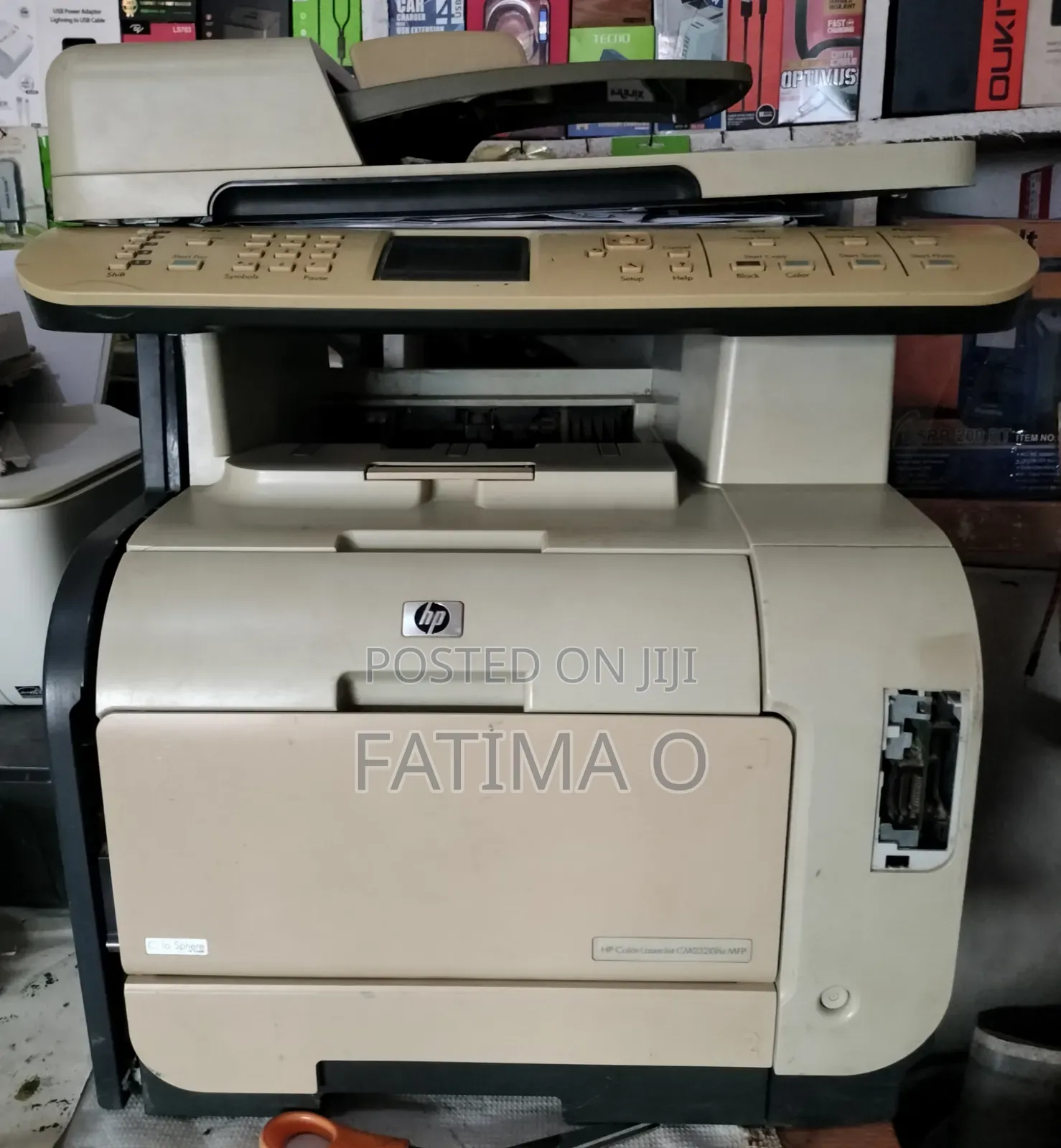 HP Printer Color Laserjet Cm2320- For Part (Scanner Issue)
