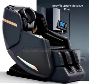 BodyFit Luxury Full-Body Massage Chair With Head Massage &Phone Holder