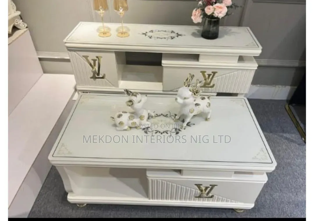 Complete 1.2meters Television Stand and Table