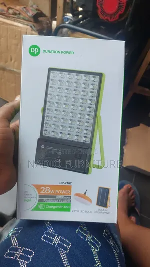 Rechargeable Lamp With Solar
