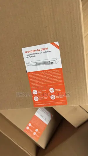 TEG1128P-24-250W 26GE+2SFP Ethernet Switch With 24-Port PoE