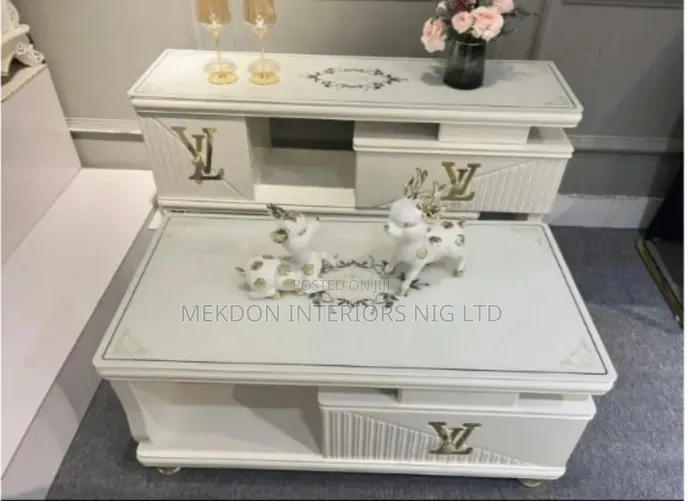 Complete 1.2meters Television Stand and Table