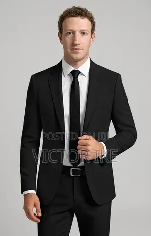 Black Corporate Suit for Males